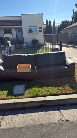 Free black couch