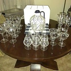 Vintage crystal glass Ware