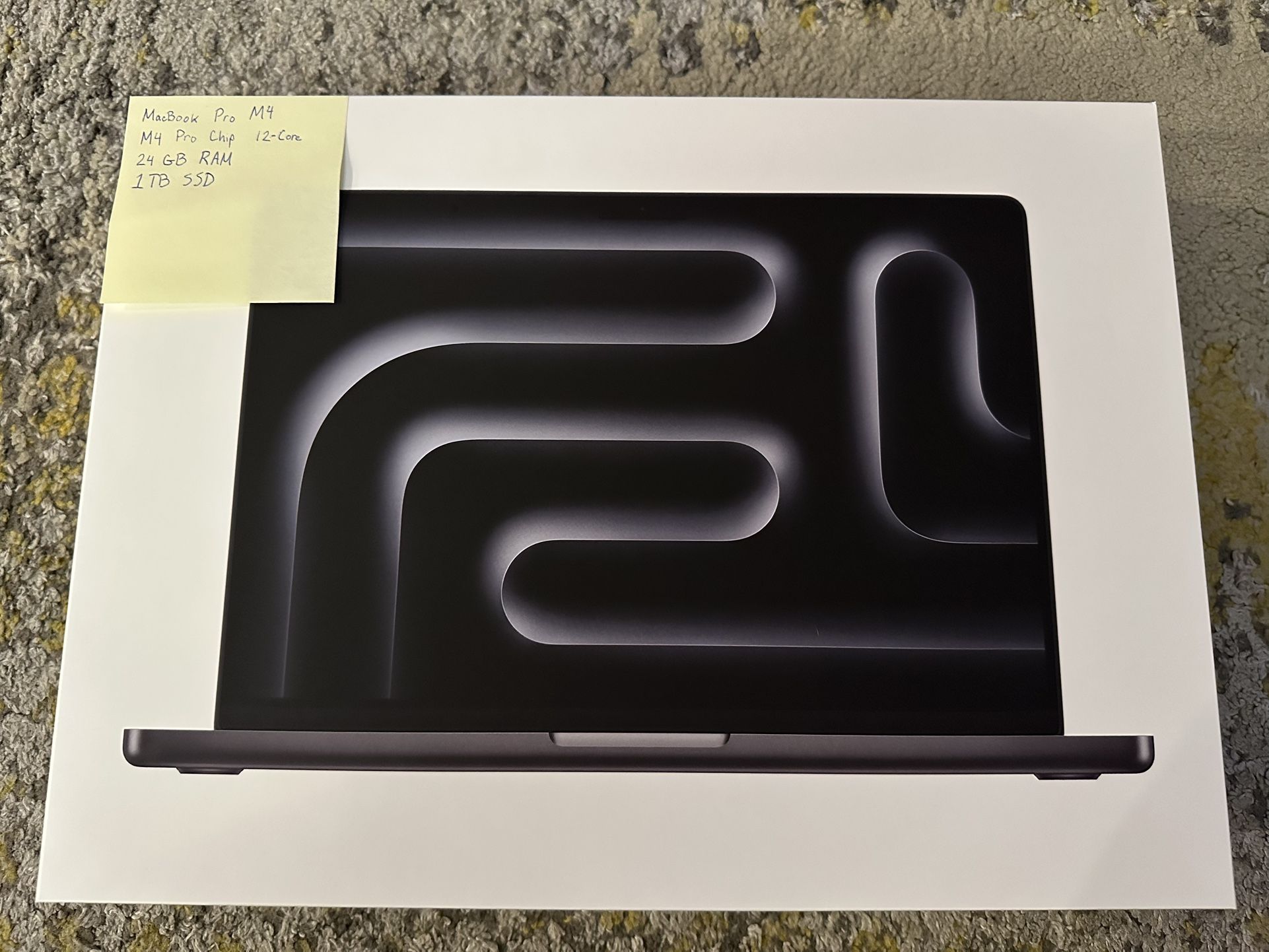 New Apple MacBook Pro 14” M4 Pro Chip 1TB 24GB RAM Space Black 