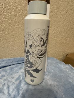 White Starbucks Mermaid Tumbler