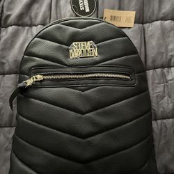 Brand New Black Steve Madden Backpack /Bag