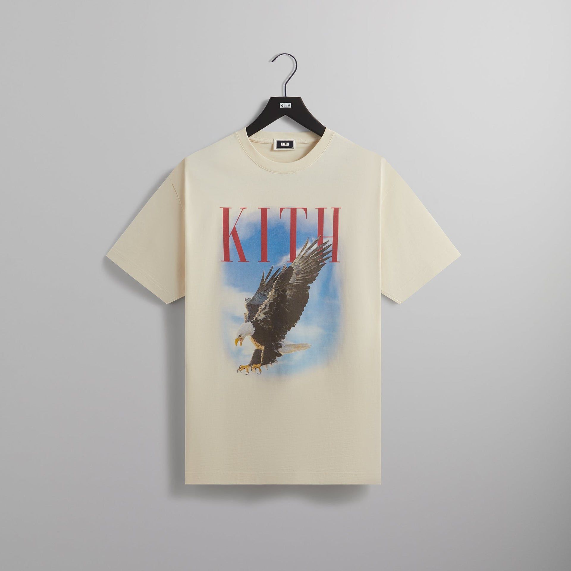 ★24SS 最新作★Kith Eagle Vintage Tee Kith Eagle Vintage Tee Sandrift Men's - SS24 - US