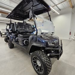 Evolution Maverick 4+2 Lithium Golf Cart