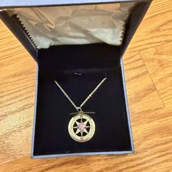 S925 Necklace Gift for Wife |Compass Jewelry |Women Anniversary |Sterling Silver |Girlfriend Birthday Gifts for Her Valentines |I'd be Lost without Yo