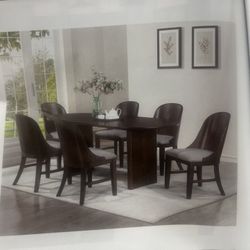 Table And 6 Chairs NEW