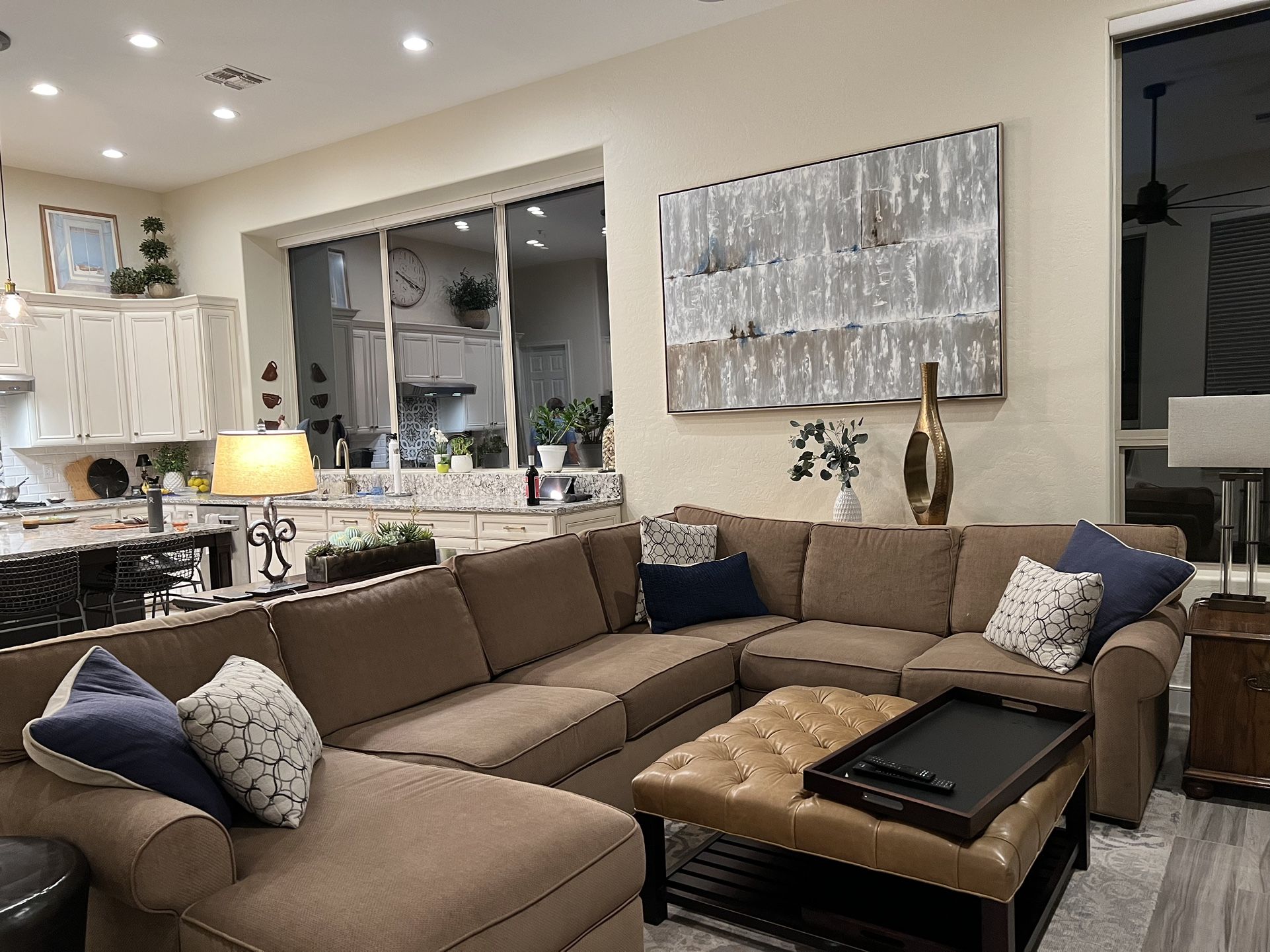 Ethan Allen Retreat Sectional With Chaise Super Comfy