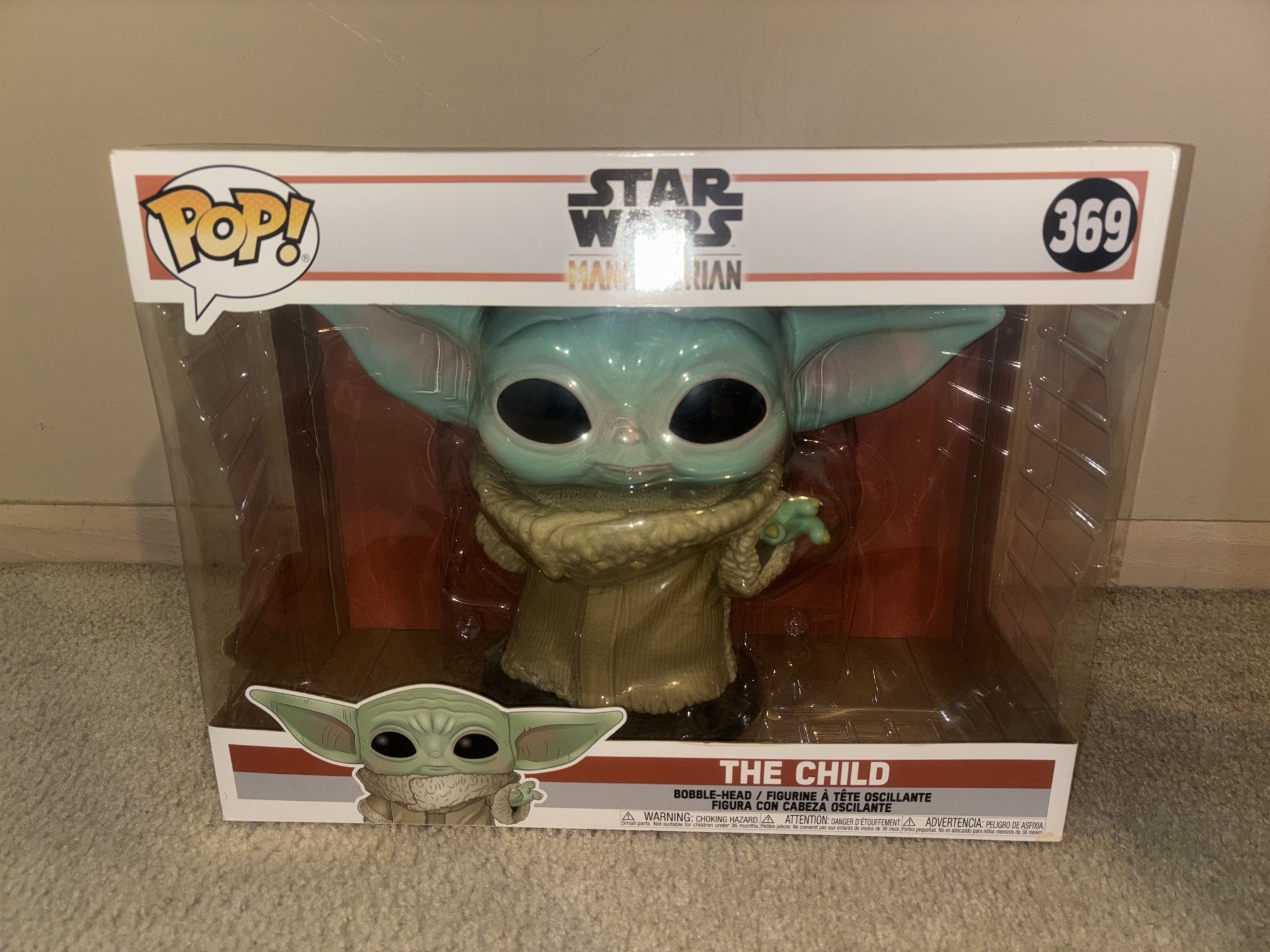 Baby Yoda extra large collectible pop funko limited edition never opened