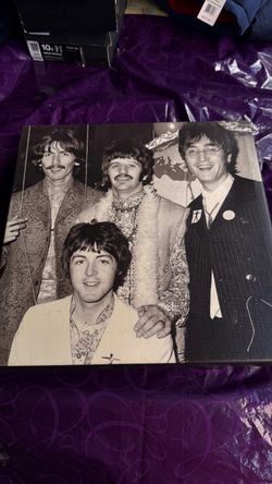 Beatles 12x12 canvas picture