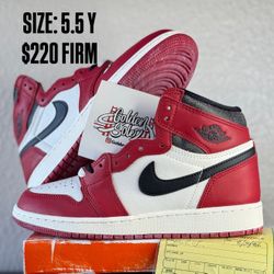 NEW JORDAN 1 GS LOST AND FOUND 5.5y