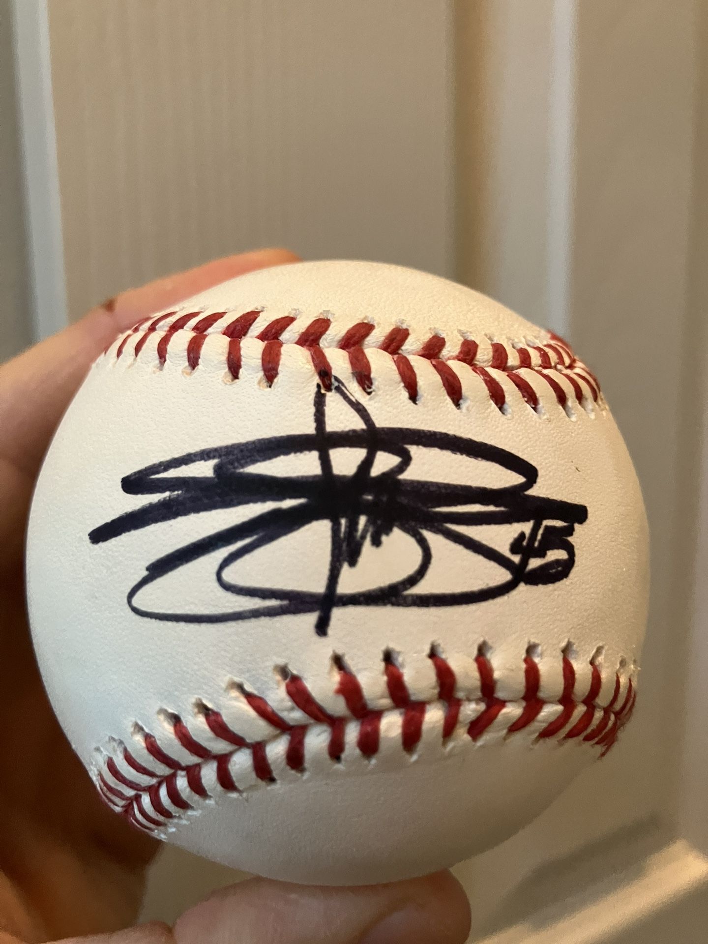 Drew Storen signed baseball