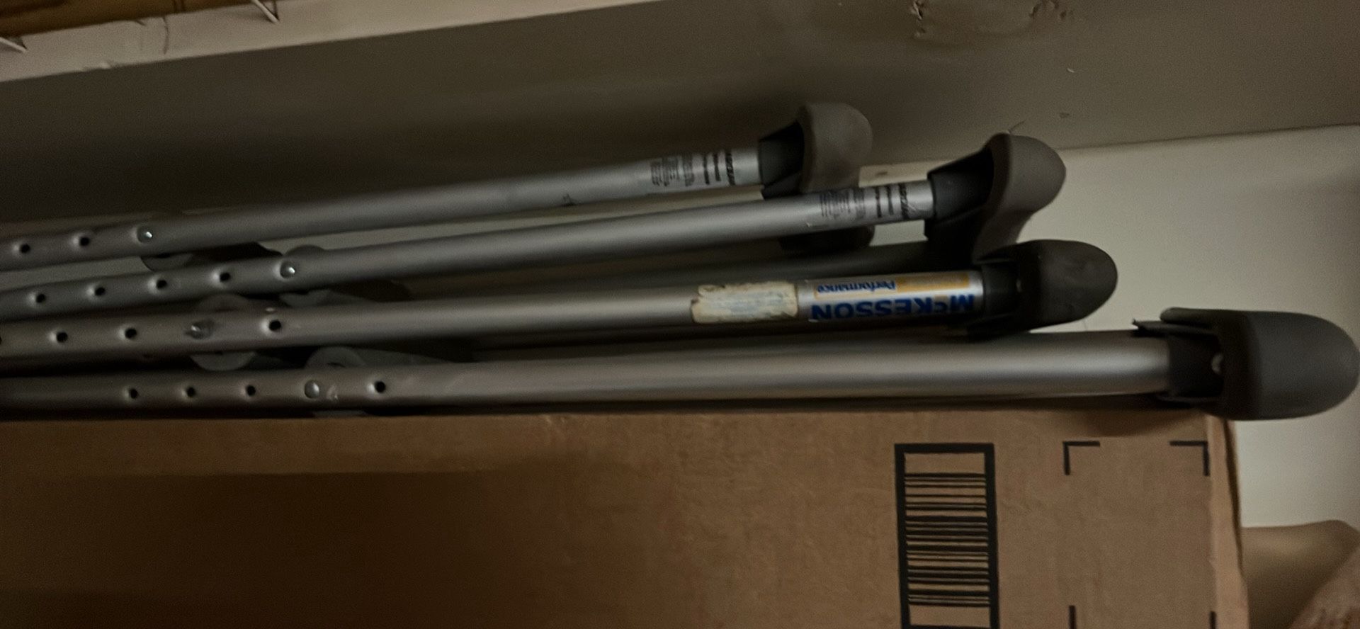 2 Pairs of crutches
