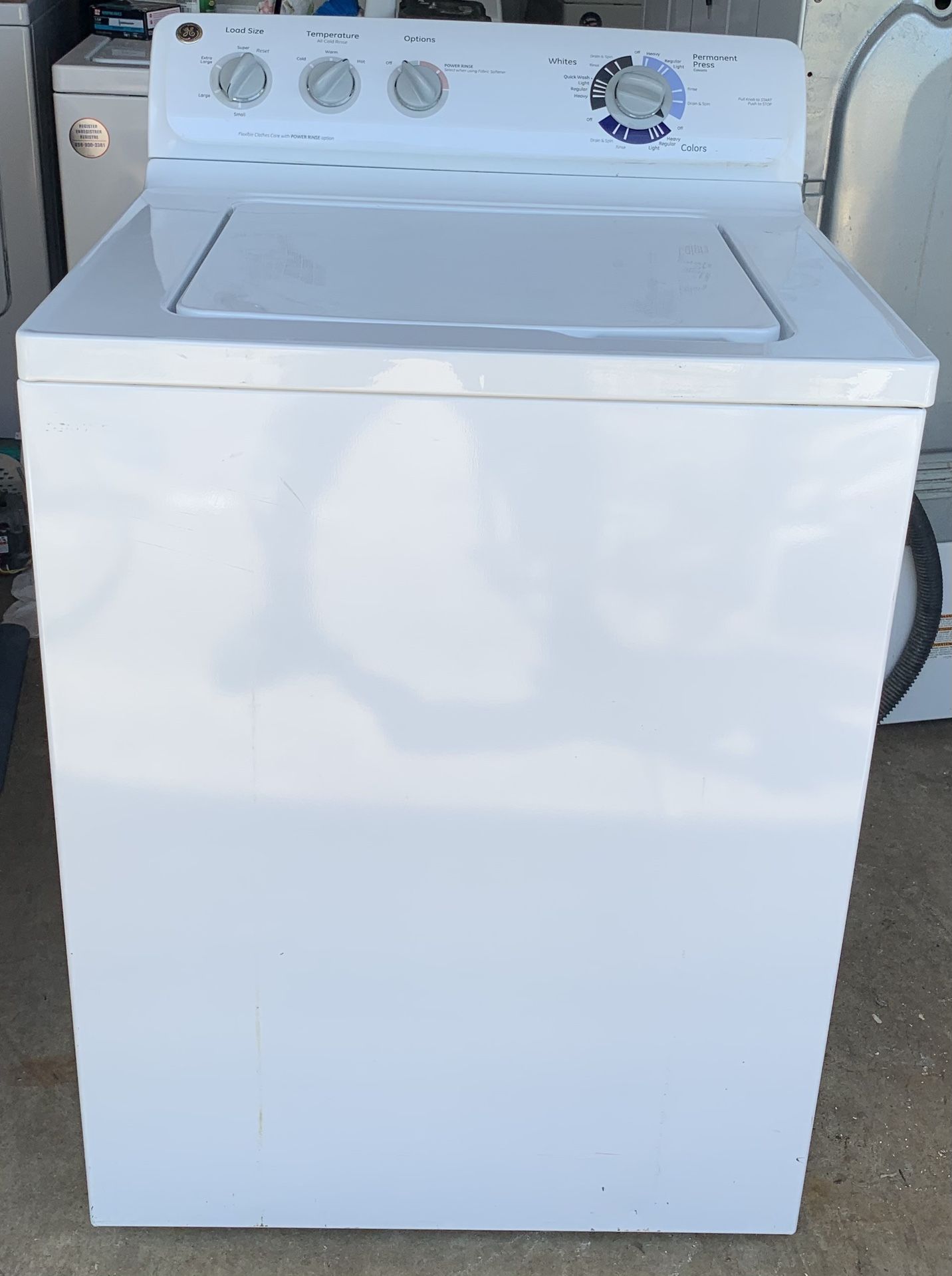 GE Washing Machine- Top Load- Works Great (60 Day Warranty)