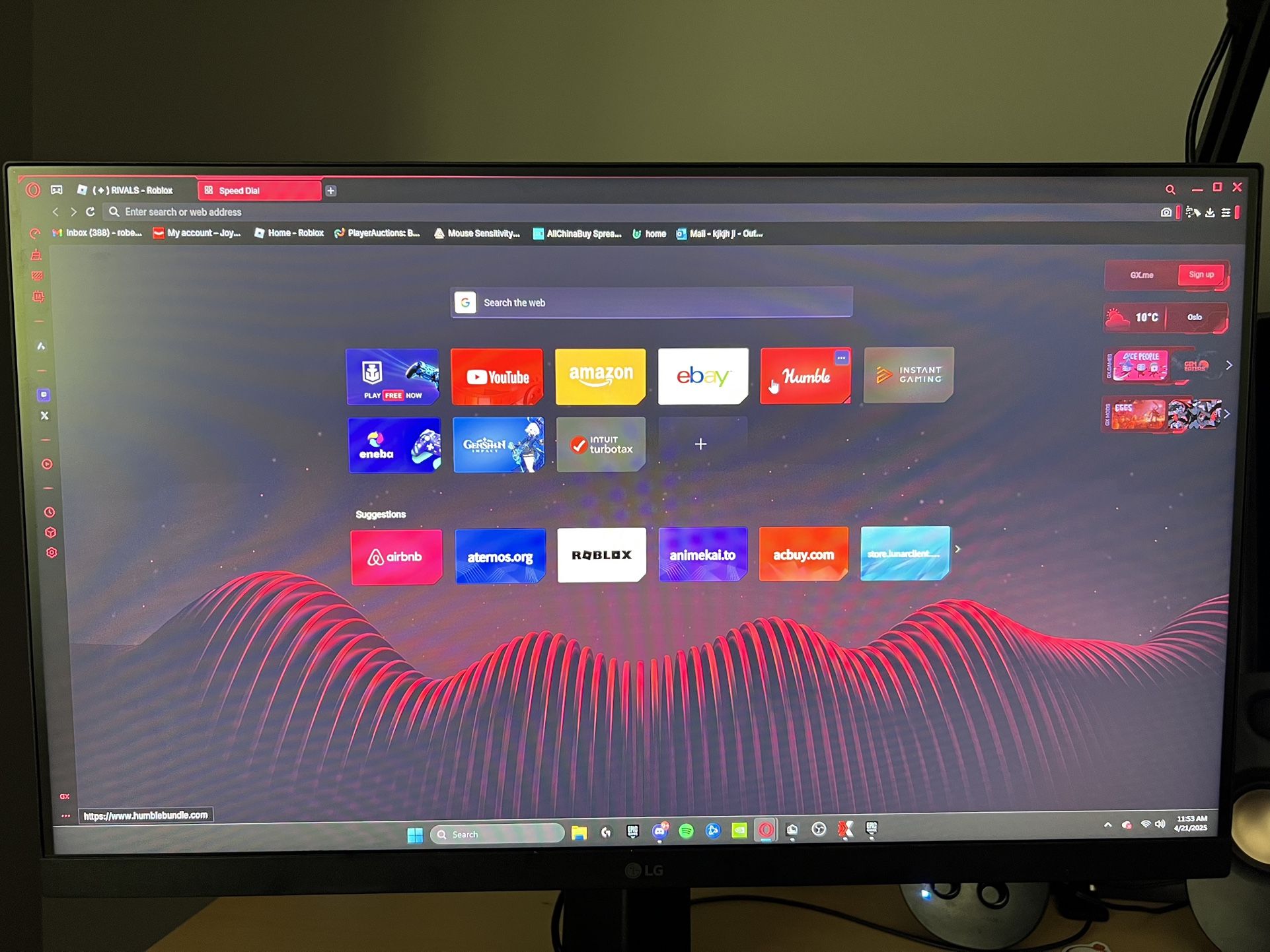 144hz Gaming Monitor