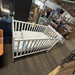 Baby Crib With Mattress Included 