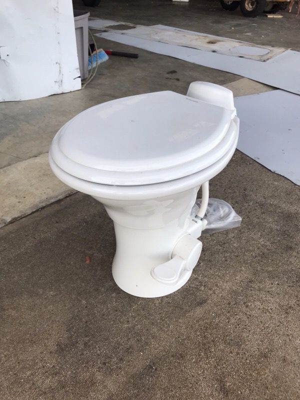 Dometic camper toilet.