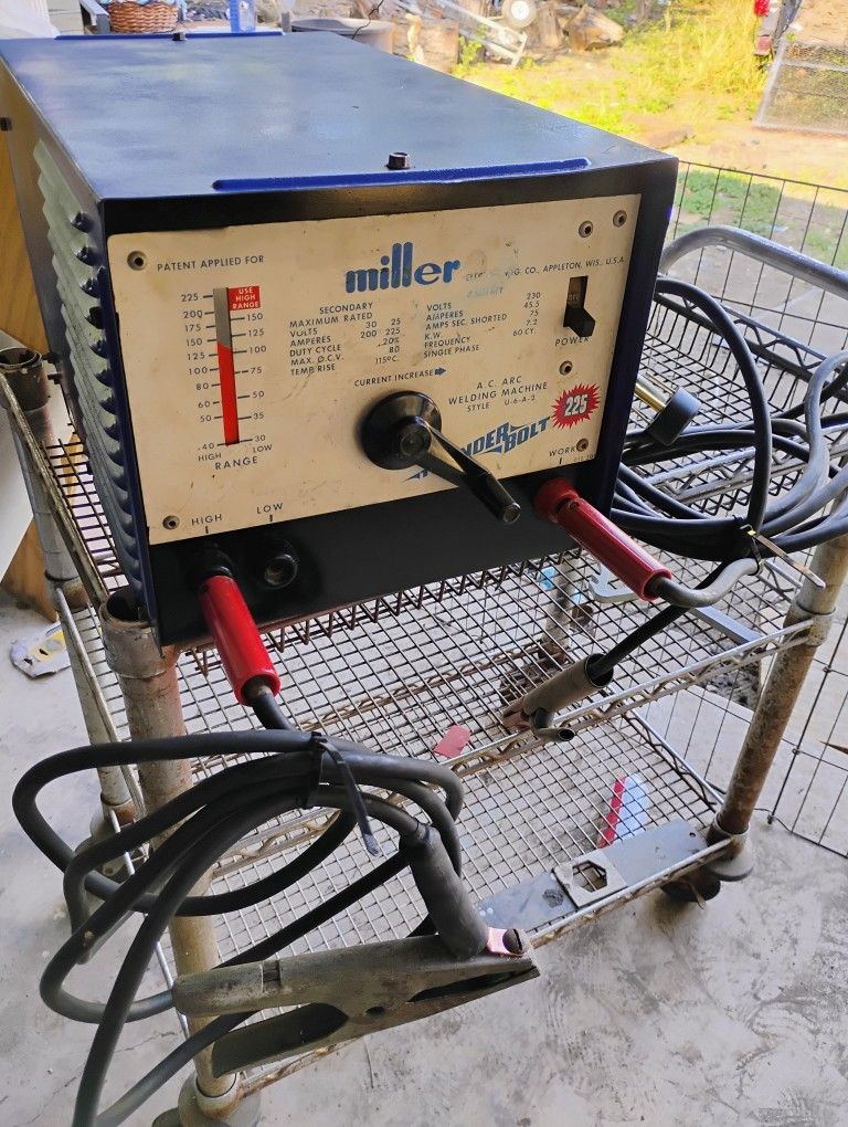 Miller thunderbolt arc stick welder 208/230 voltage
