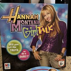 Hannah Montana Girl Talk Board Game