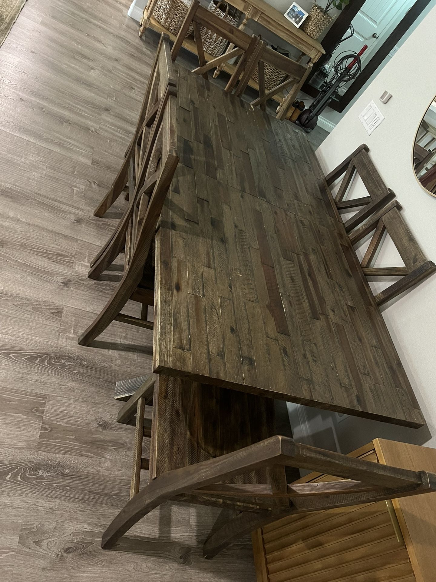 Wooden Kitchen Table