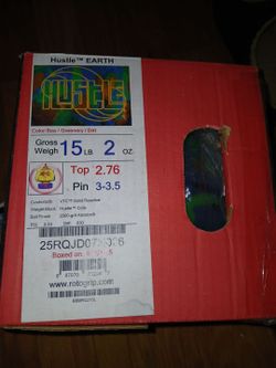 Hustle earth bowling ball