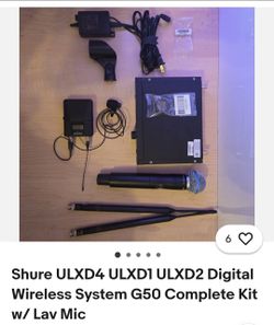 Wireless mic with mixer