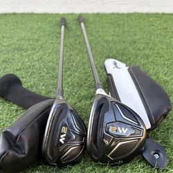 Taylormade M2 3 Wood And 3 Hybrid Combo Graphite S-Flex