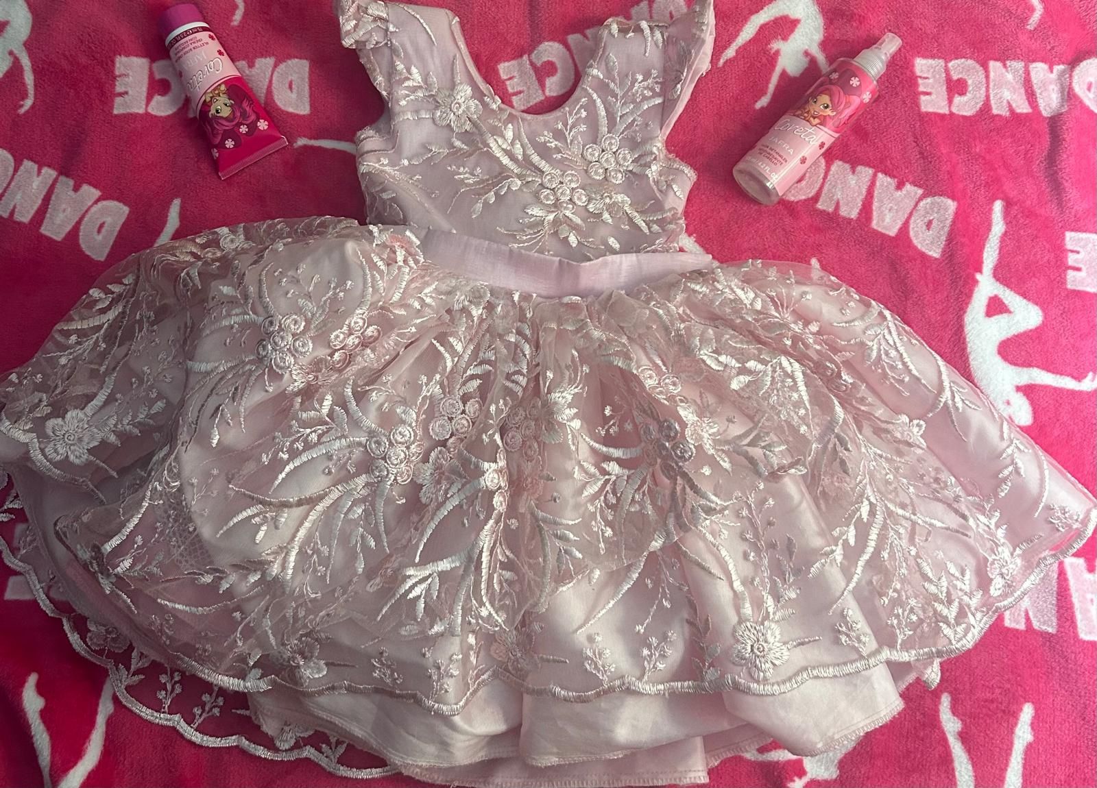 Pink girl's dress size 3