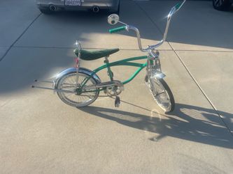 16” Original L🎱WRIDER COLLECTION Green Bike w/ 52 Spoke Rims Excellent Condition