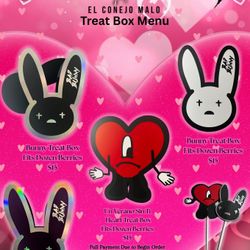 Bad Bunny Treat Box (Box only)