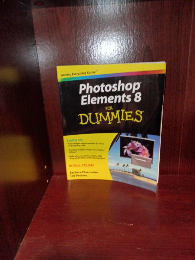 Photoshop Elements 8 FOR DUMMIES  In FULL COLOR 