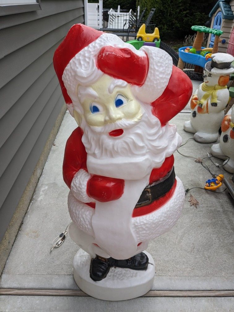 Santa Blow Mold
