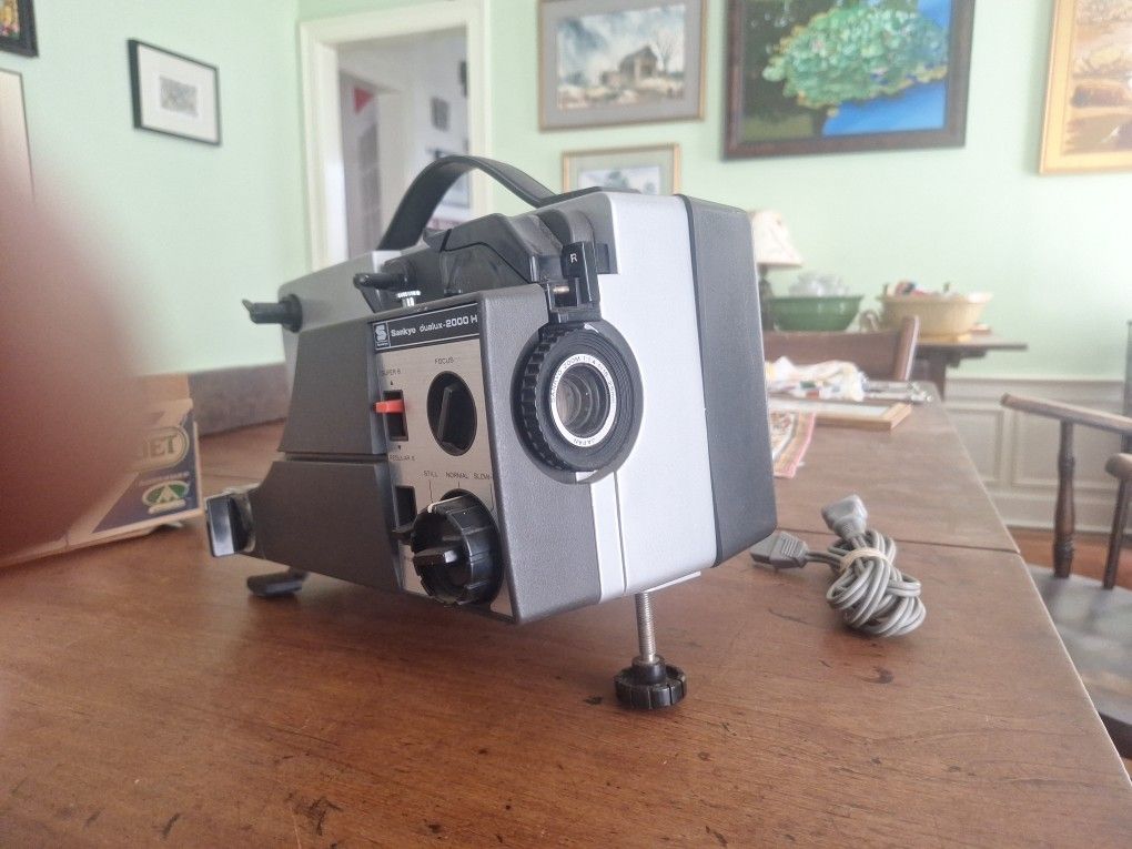 Vintage Sankyo Super 8mm and Regular 8mm Film Projector