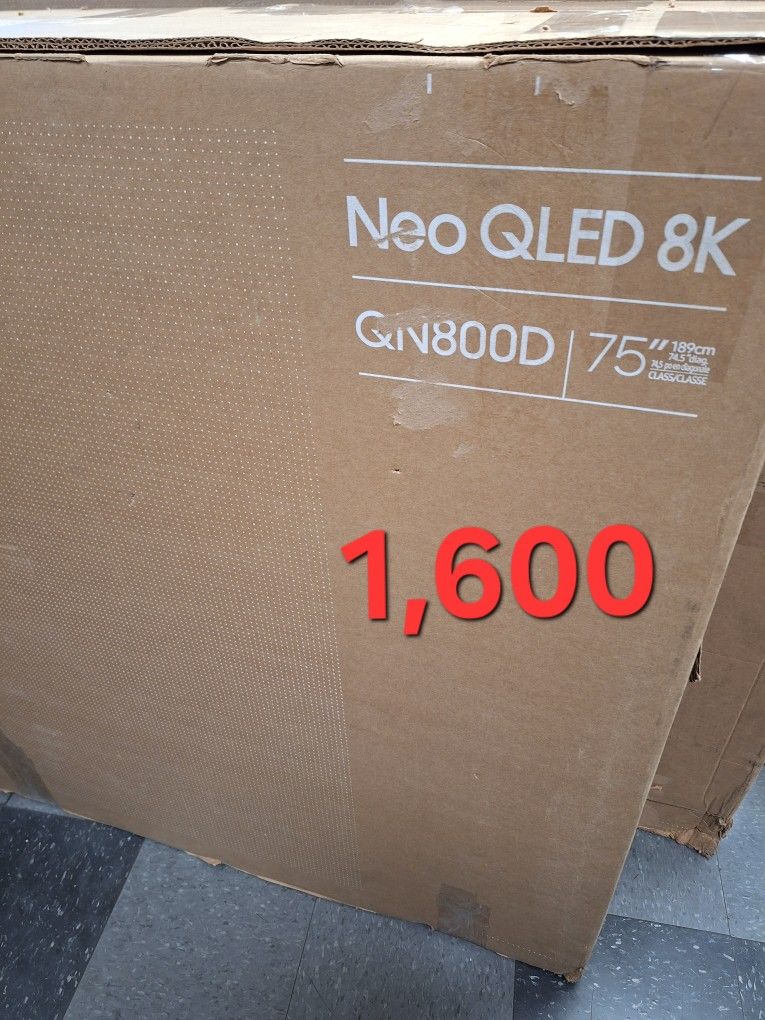 SAMSUNG 75"INCH NEO QLED 8K Q800D