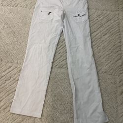 XS White Pant Scrub
