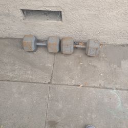 80 Lb Dumbells