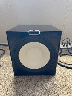 Monitor Audio Gold W15 15” Audiophile Subwoofer – Piano Black – Remote + Mic