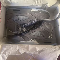 Jordan 5 retro Wolf Grey (2026) size 10.5
