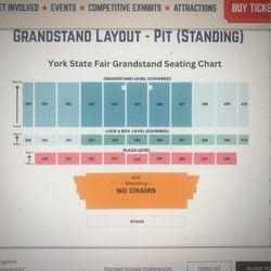 York Fair Ticket To See Ludacris 