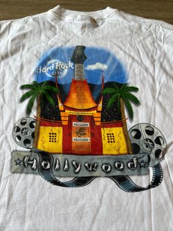 Hard Rock Cafe HOLLYWOOD T-Shirt Large