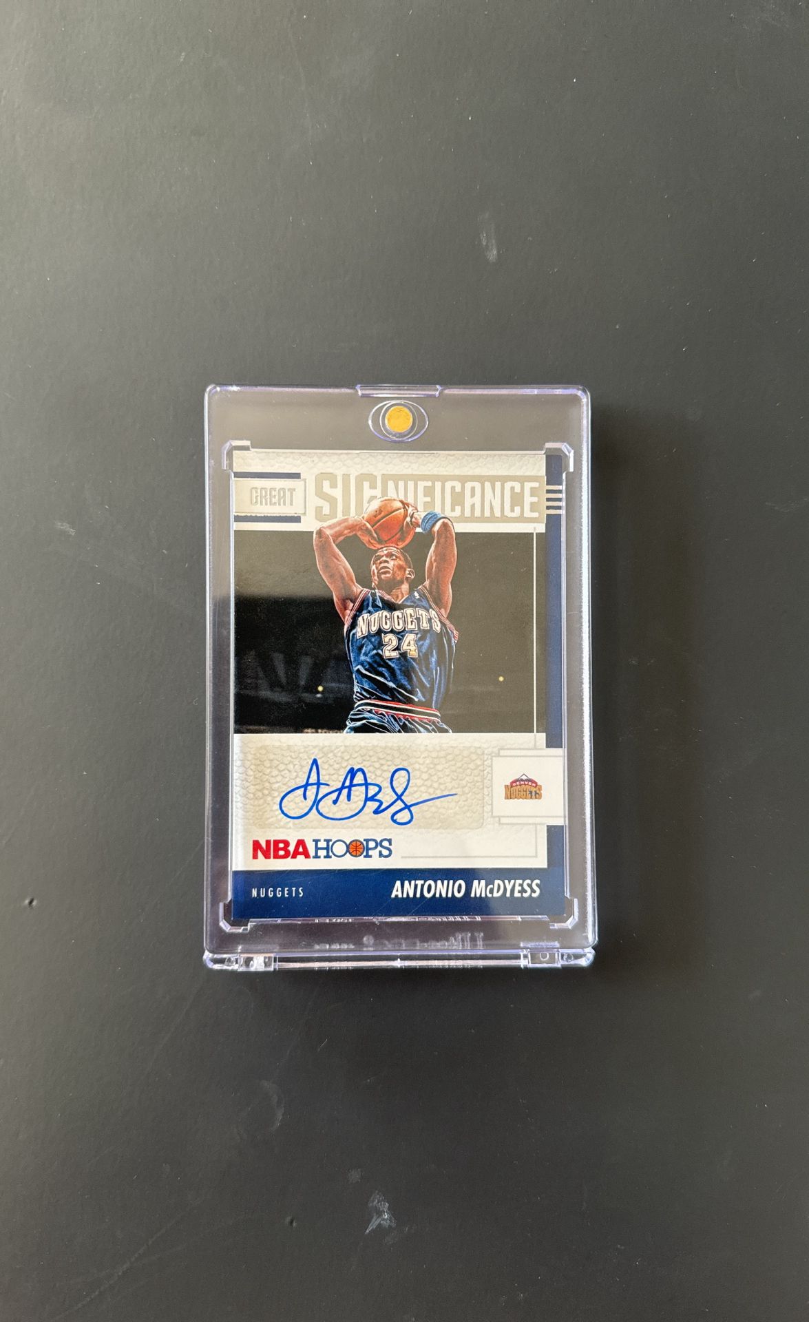 Antonio McDyess 2021 22 Certified Signed Autograph
