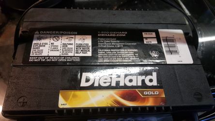 DIEHARD GOLD 78 SERIES #50878 770 CCA *NEW*