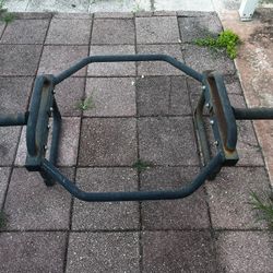CAP Barbell Olympic Trap Bar And Shrug Bar For Deadlifts