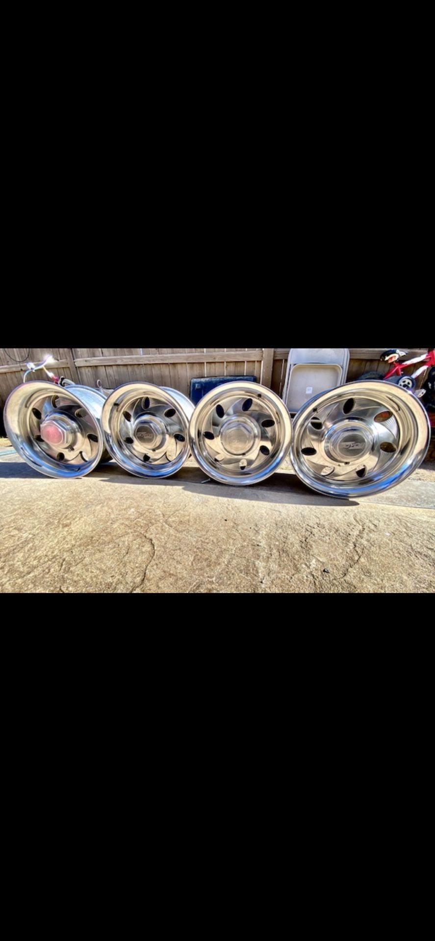 16x8 6x5.5 BOYDS Wheels 16x8 Nissan Chevy Tahoe Silverado GMC Mazda B2200 Mitsubishi