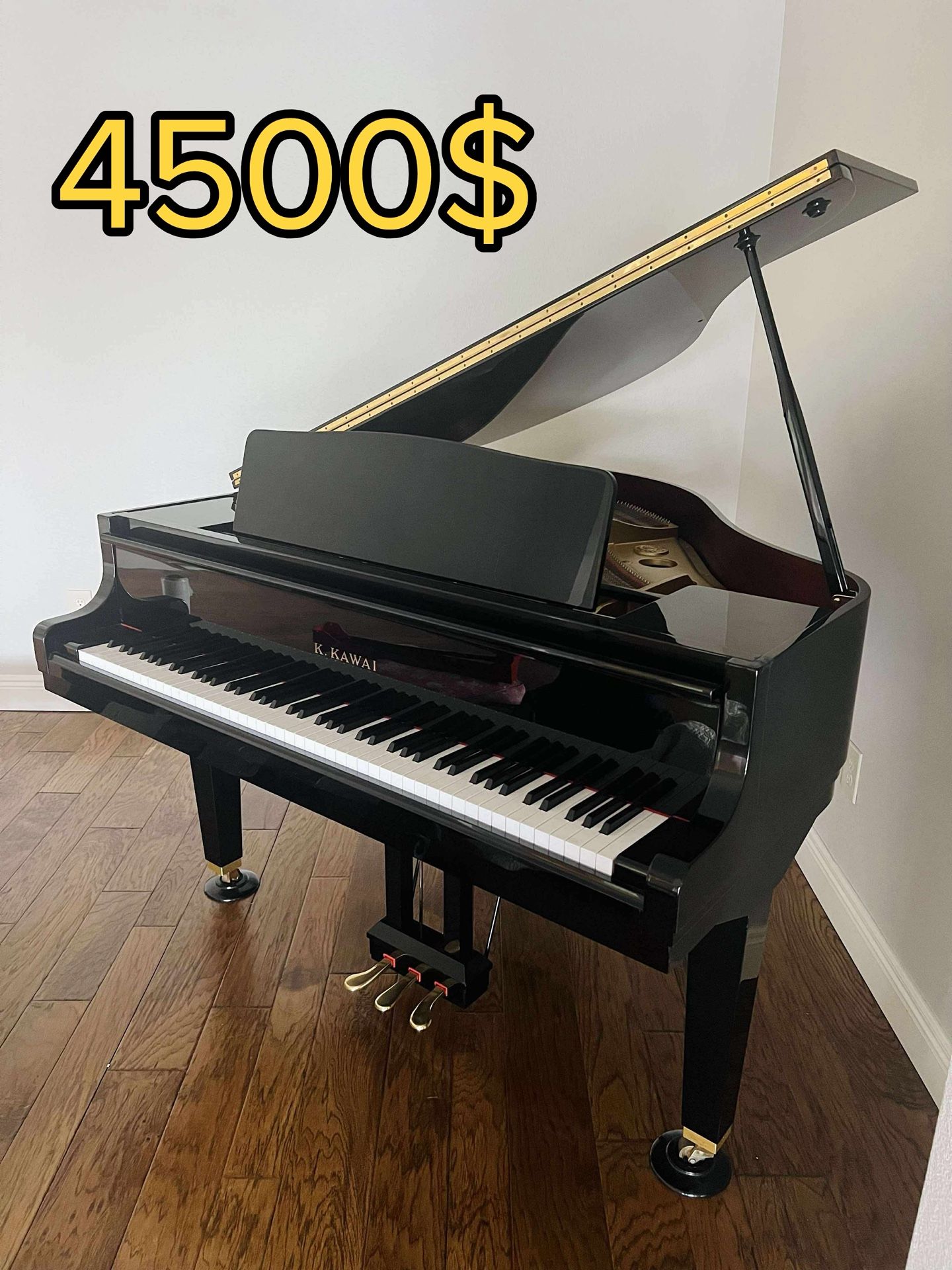 Kawai Gm1 Black Gloss Baby Grand Piano