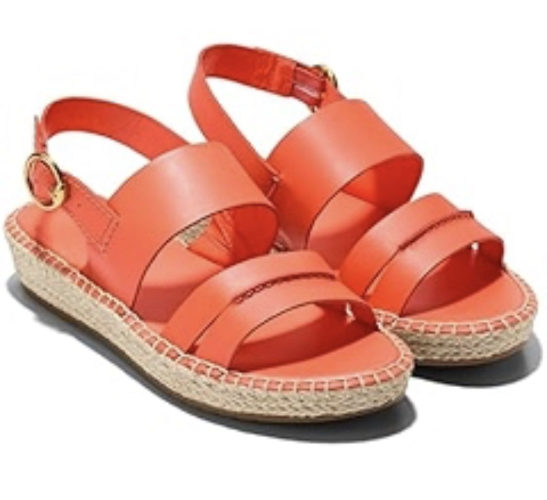 Cole Haan Women's Cloudfeel Tilden Espadrille Wedge Sandal