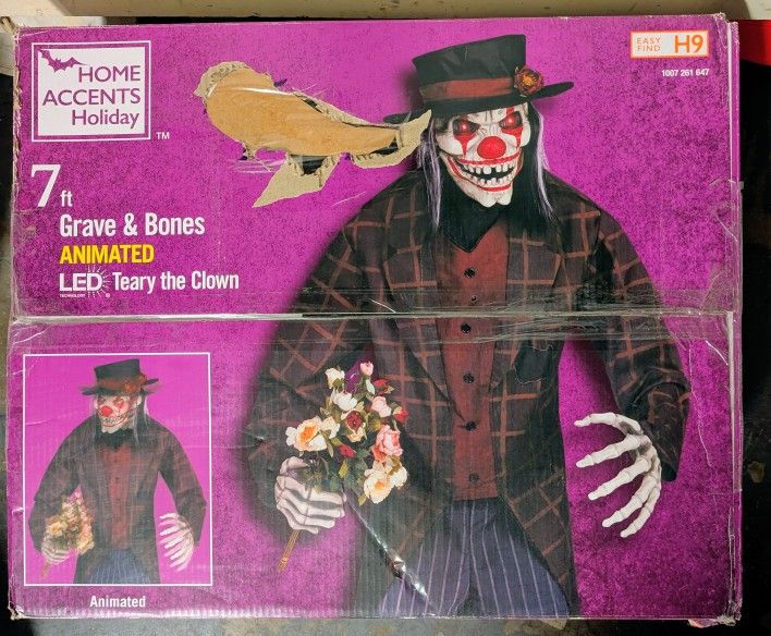 Halloween Animatronic Clown