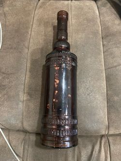 Vintage Three Hands Corp Amber Glass