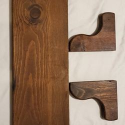 Solid Wood Wall Shelf 3 piece