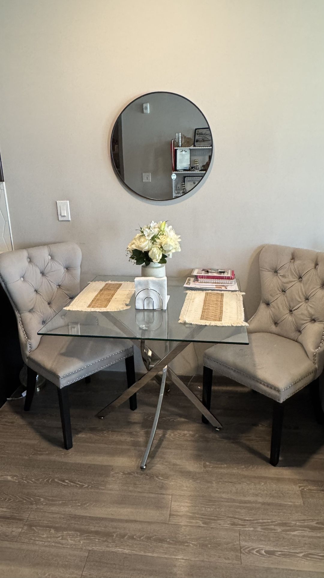 Dining Table + 2 Dining Chairs