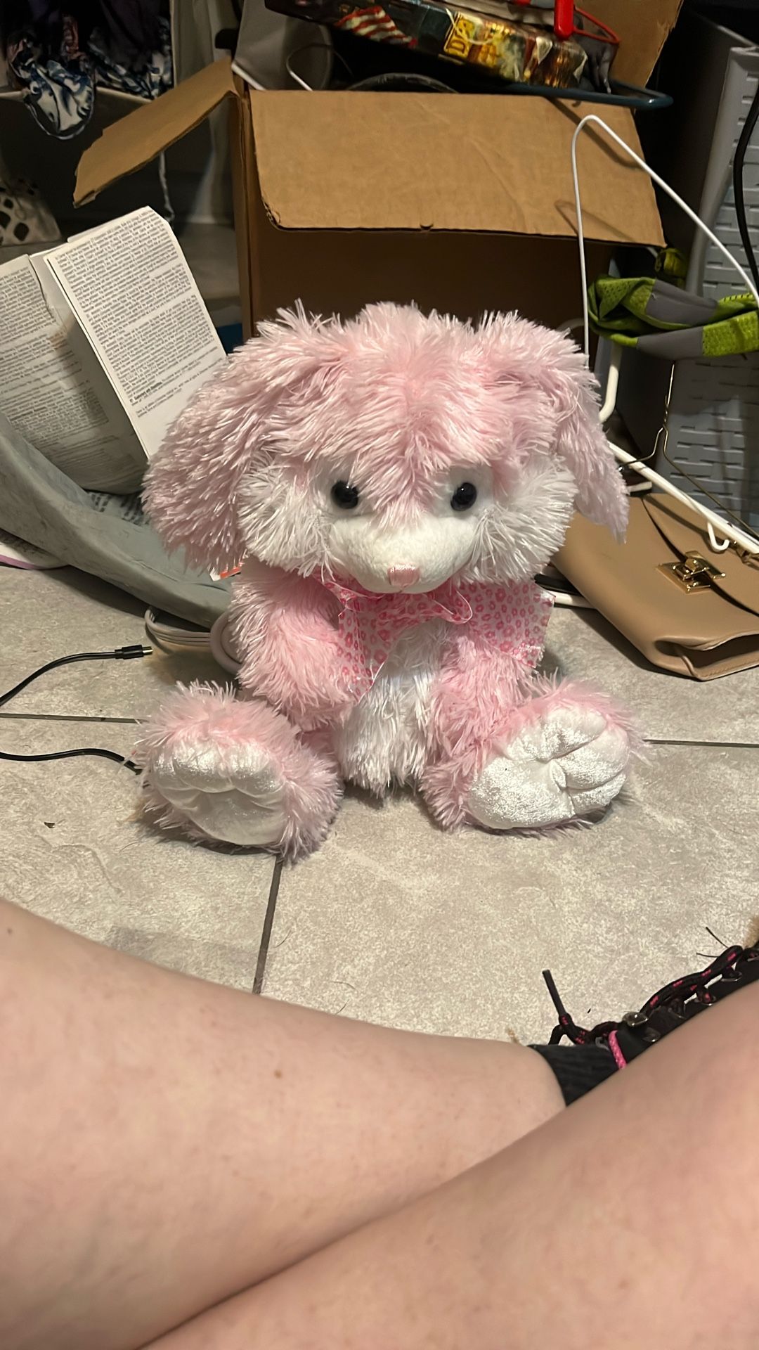 Pink Bunny Stuffed Animal