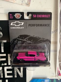 M2 Machines 1958 Chevy Impala ā Hot Pink ā New Sealed